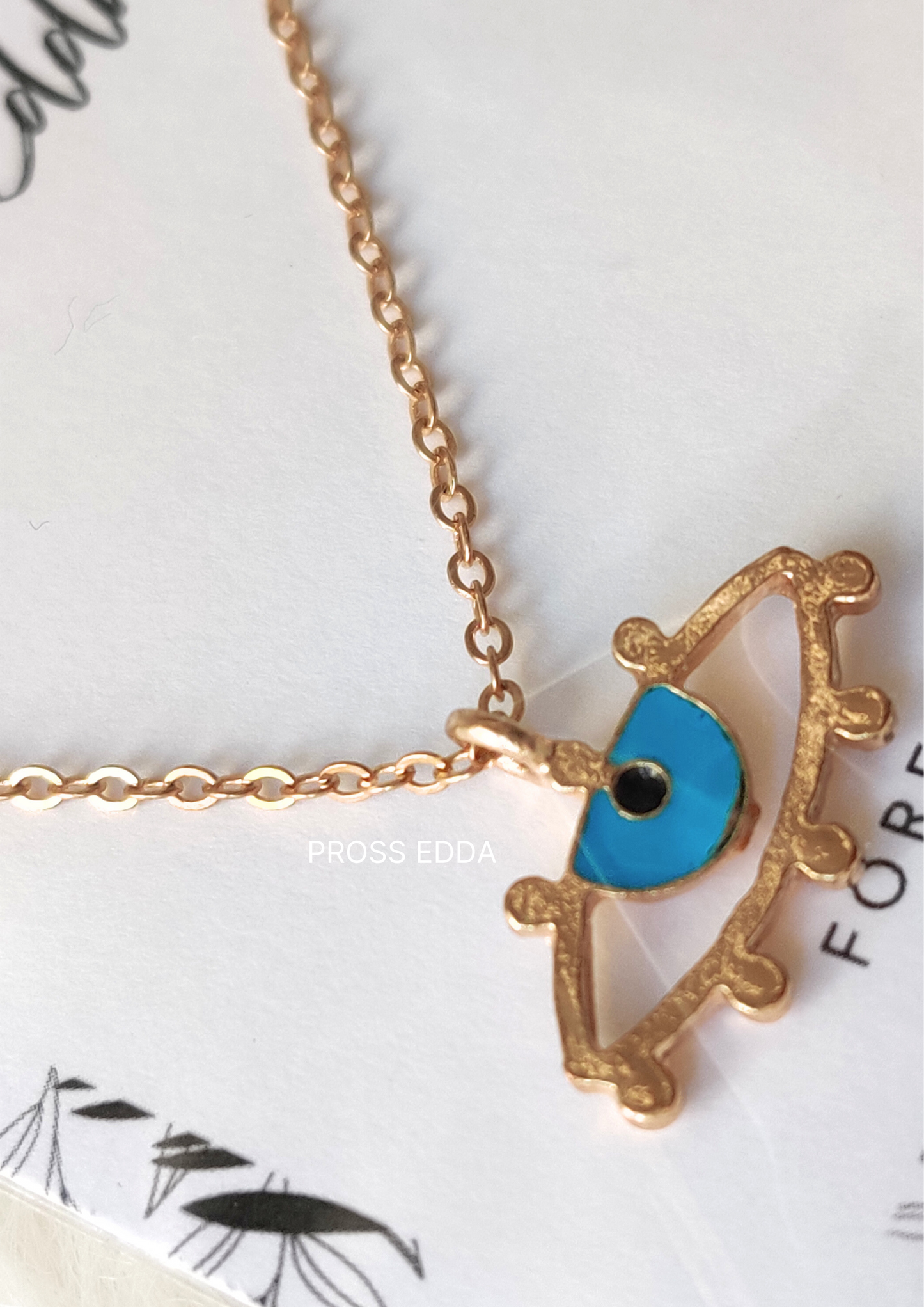 ETERNAL GUARDIAN EVIL EYE NECKLACE