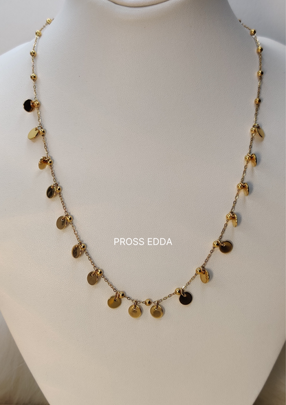 SUN-KISSED BEAD CASCADE NECKLACE