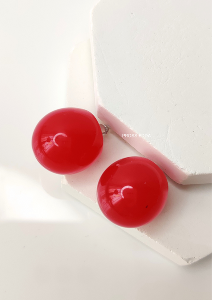 TINY ACRYLIC ORBS STUDS