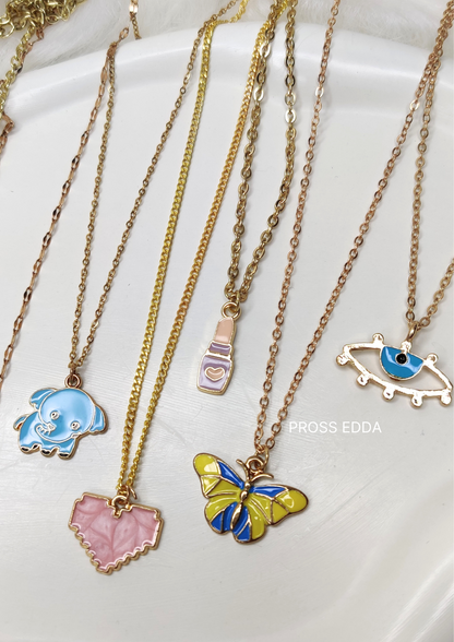 SUNLIT FLUTTER BUTTERFLY NECKLACE