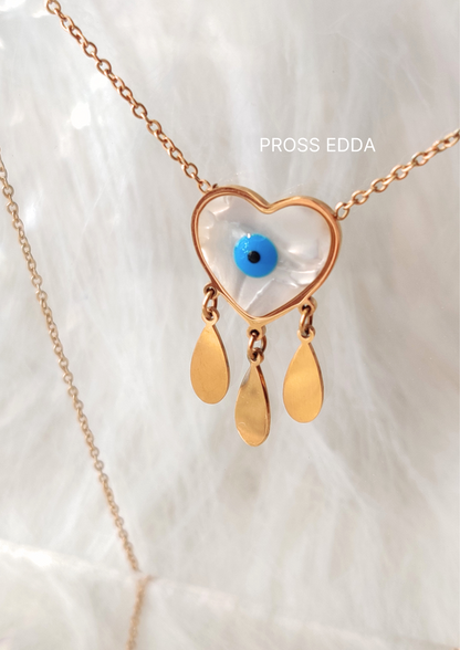 EVIL EYE'S TEARFALL NECKLACE