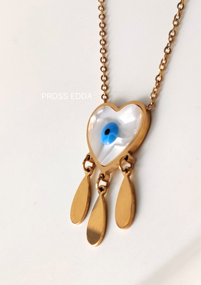 EVIL EYE'S TEARFALL NECKLACE